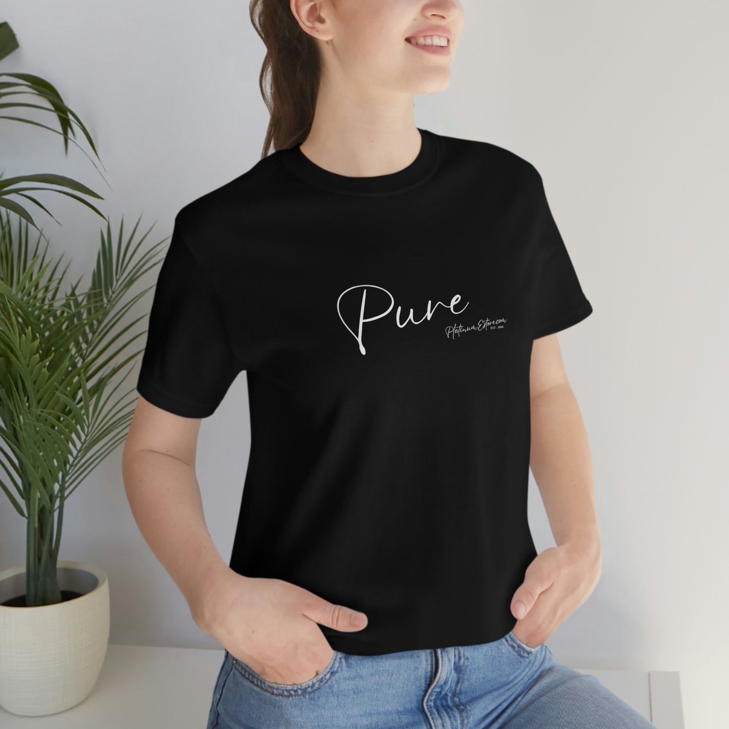 Pure PlatinumEstore.com Unisex Jersey Short Sleeve Tee