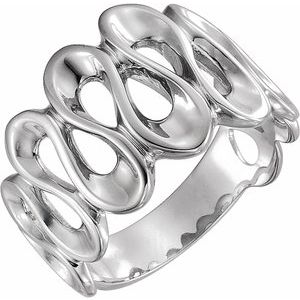 Sterling Silver Freeform Ring