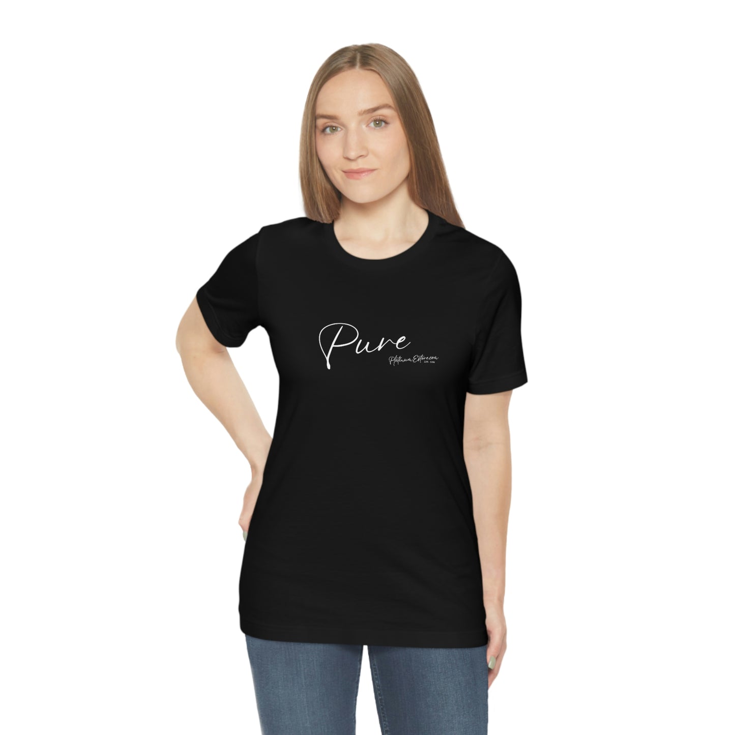 Pure PlatinumEstore.com Unisex Jersey Short Sleeve Tee