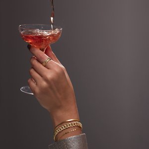 Sterling Silver Stackable Chain Link Ring