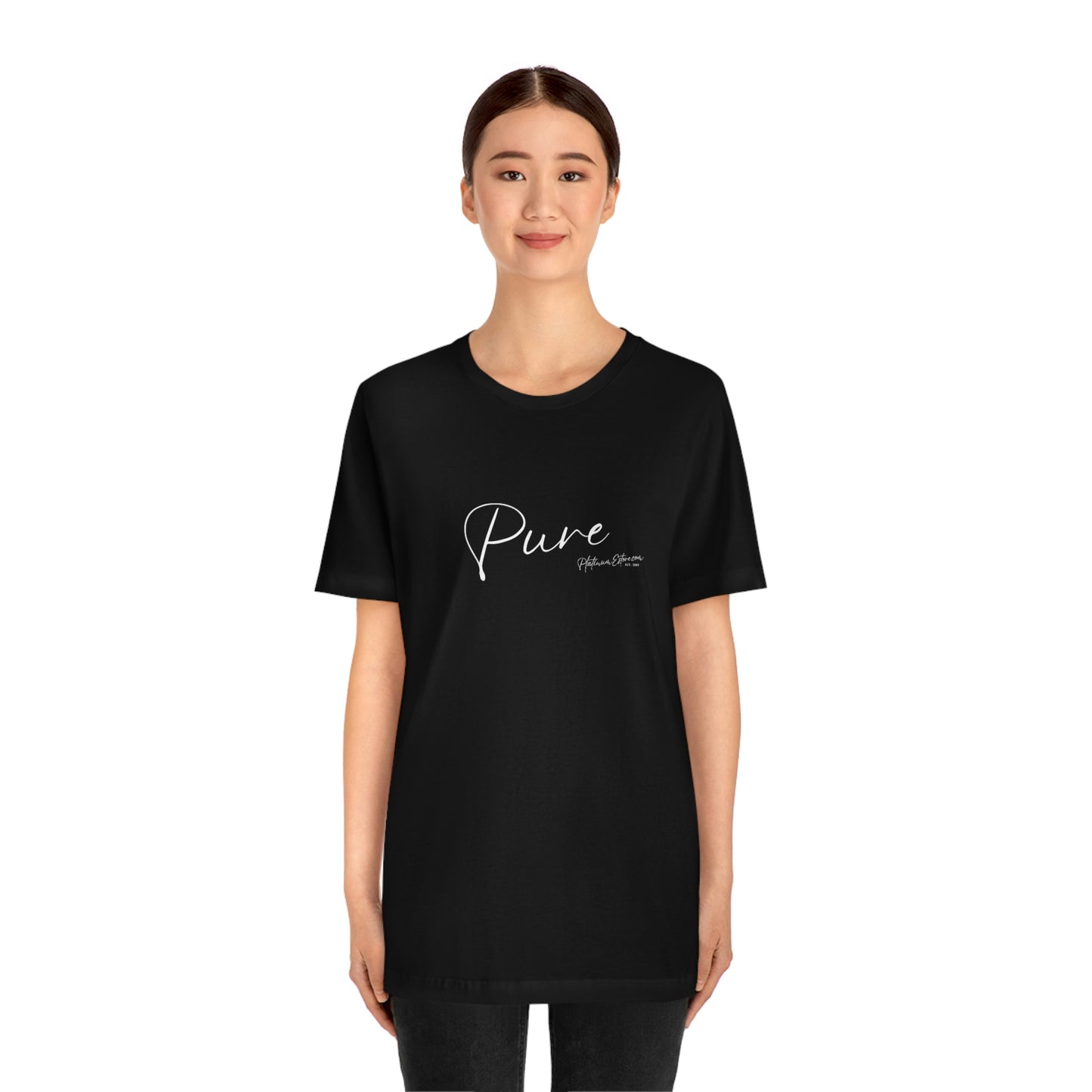 Pure PlatinumEstore.com Unisex Jersey Short Sleeve Tee